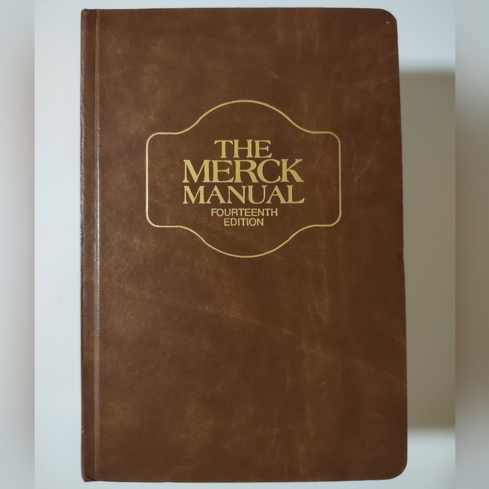 1982 The MERCK MANUAL of Diagnosis & Therapy Fourteenth Edition